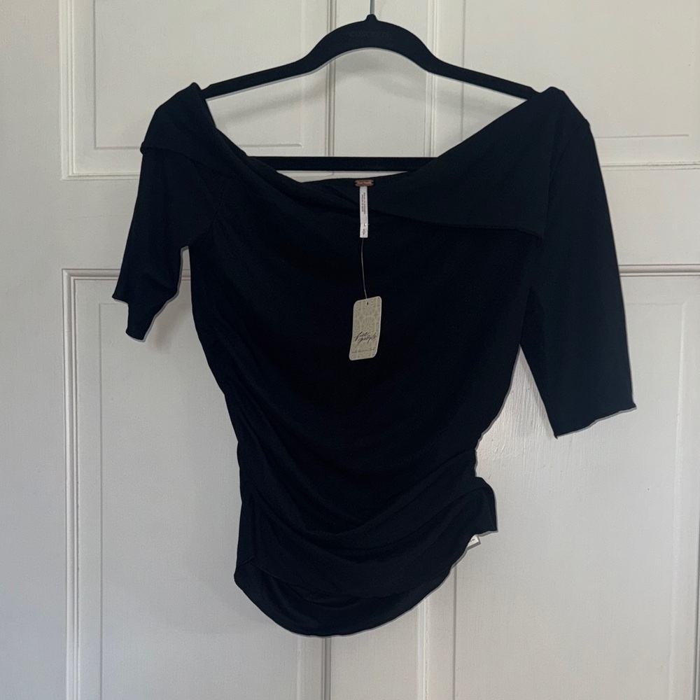 Free People Cross My Heart Top